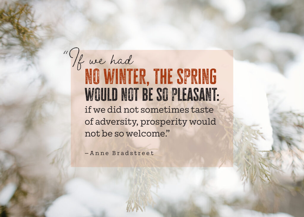 If we had no winter…